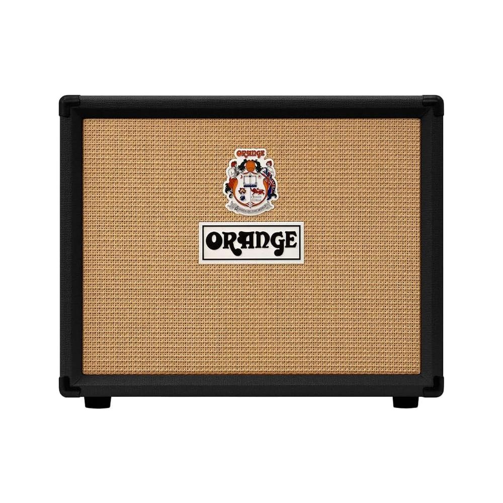 Orange Amps Super Crush 100 Black 100-watt Solid-State 1 x 12 Combo Bundle w/Orange FS1 Footswitch, Pig Hog Cable, Power Adapter and Liquid Audio Polishing Cloth