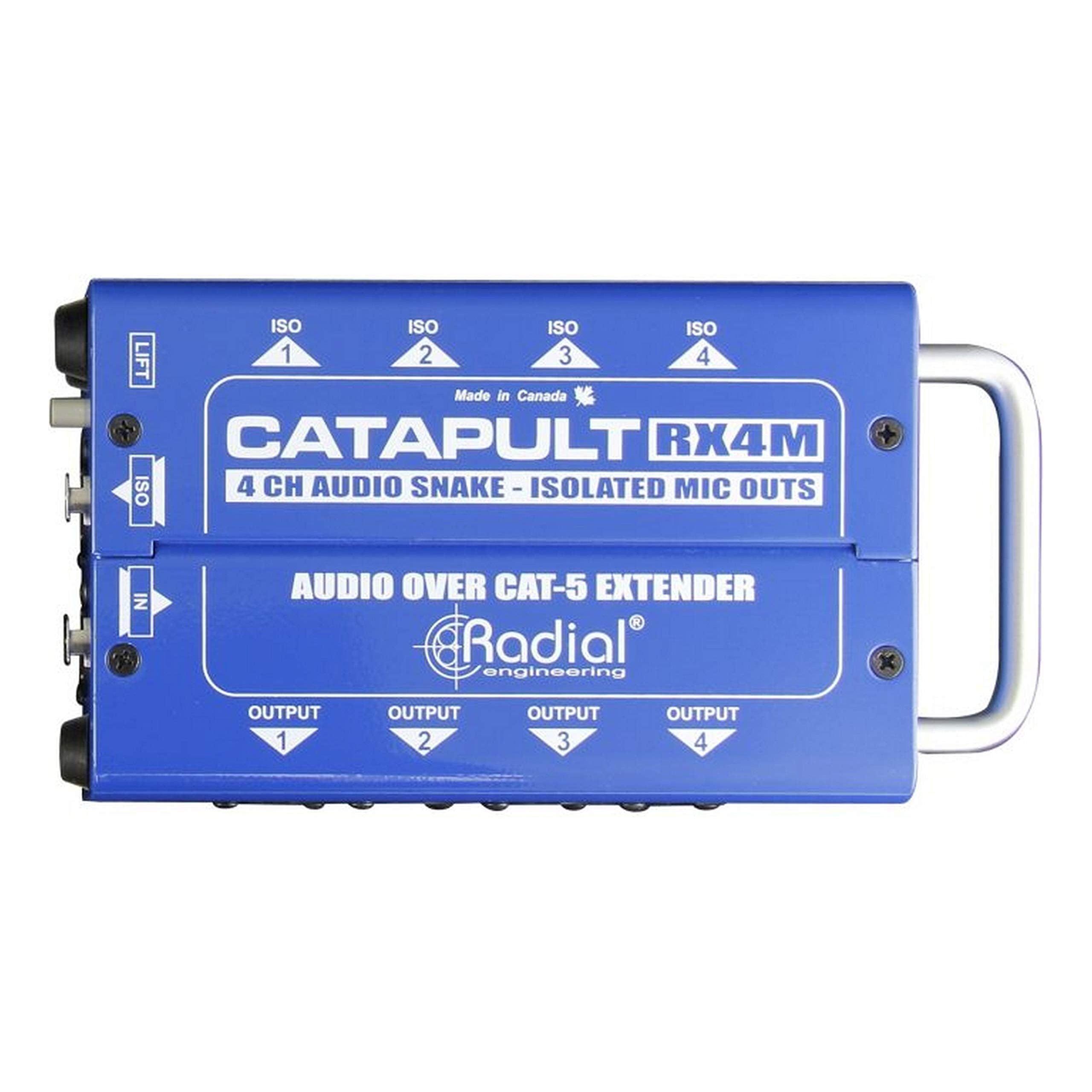 Catapult RX4M 4-Channel Cat 5 Audio Snake