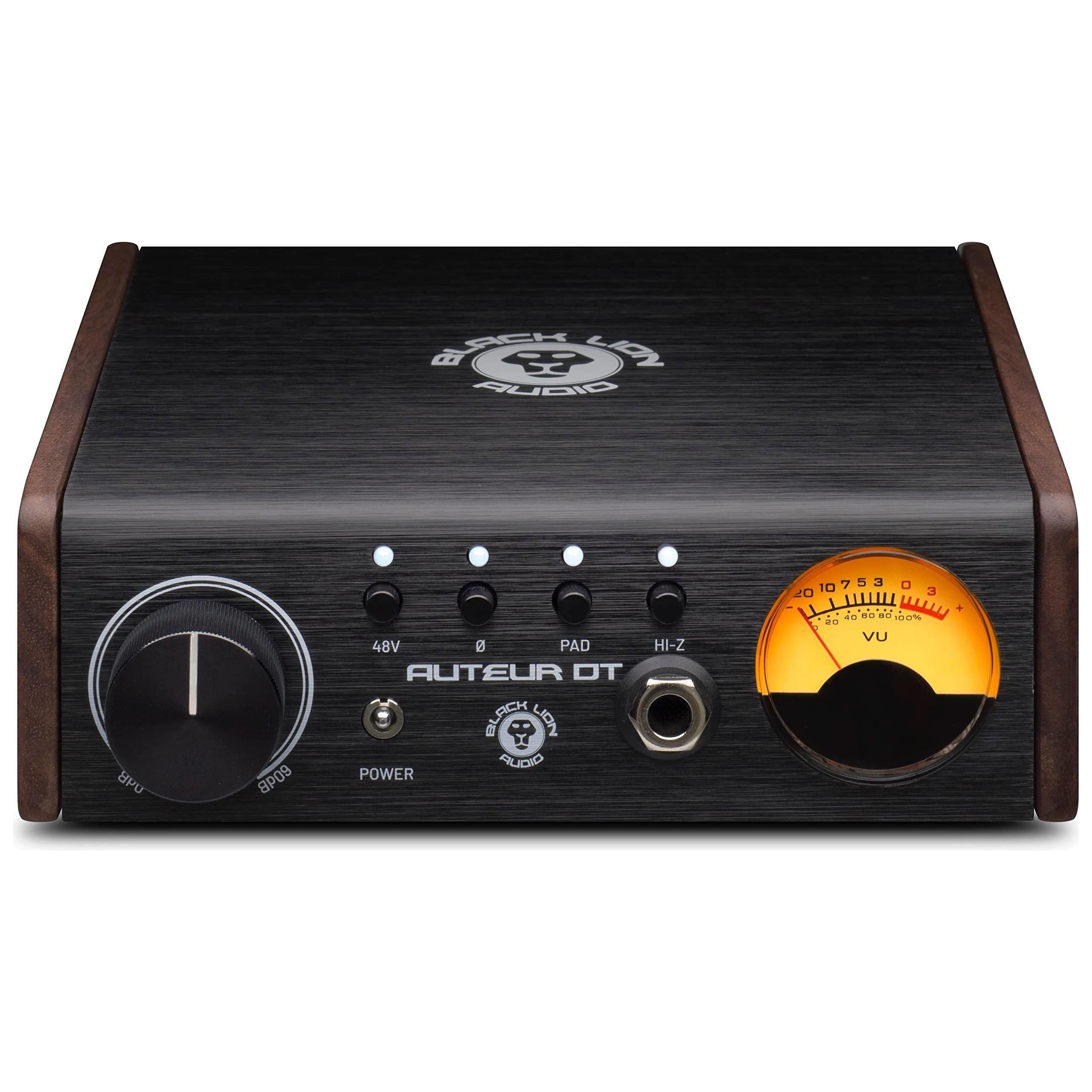 Black Lion Audio Auteur DT Single-channel Desktop Microphone Preamp