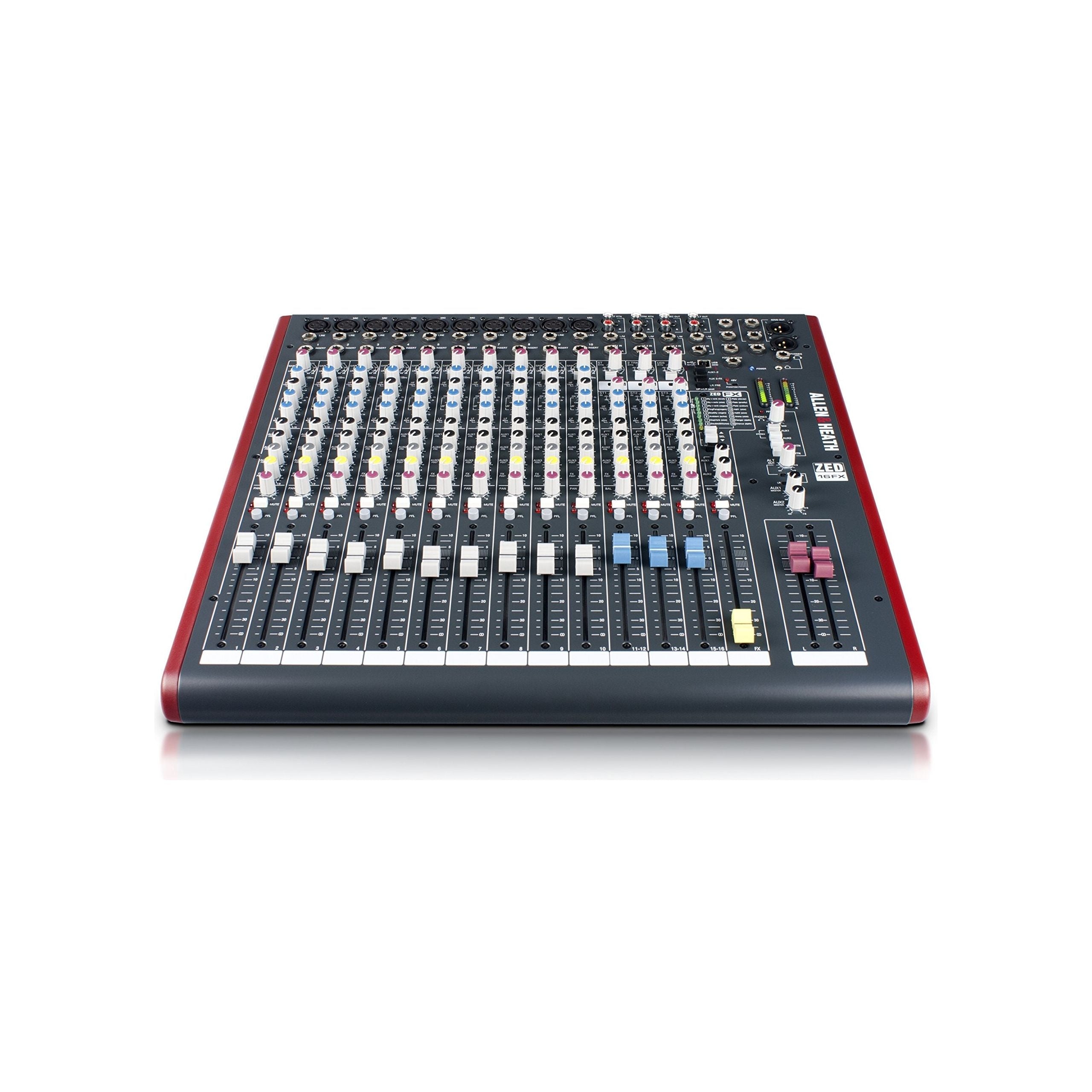 Allen & Heath ZED-22FX Multipurpose 22-Channel Mixer with FX for Live Sound and Recording