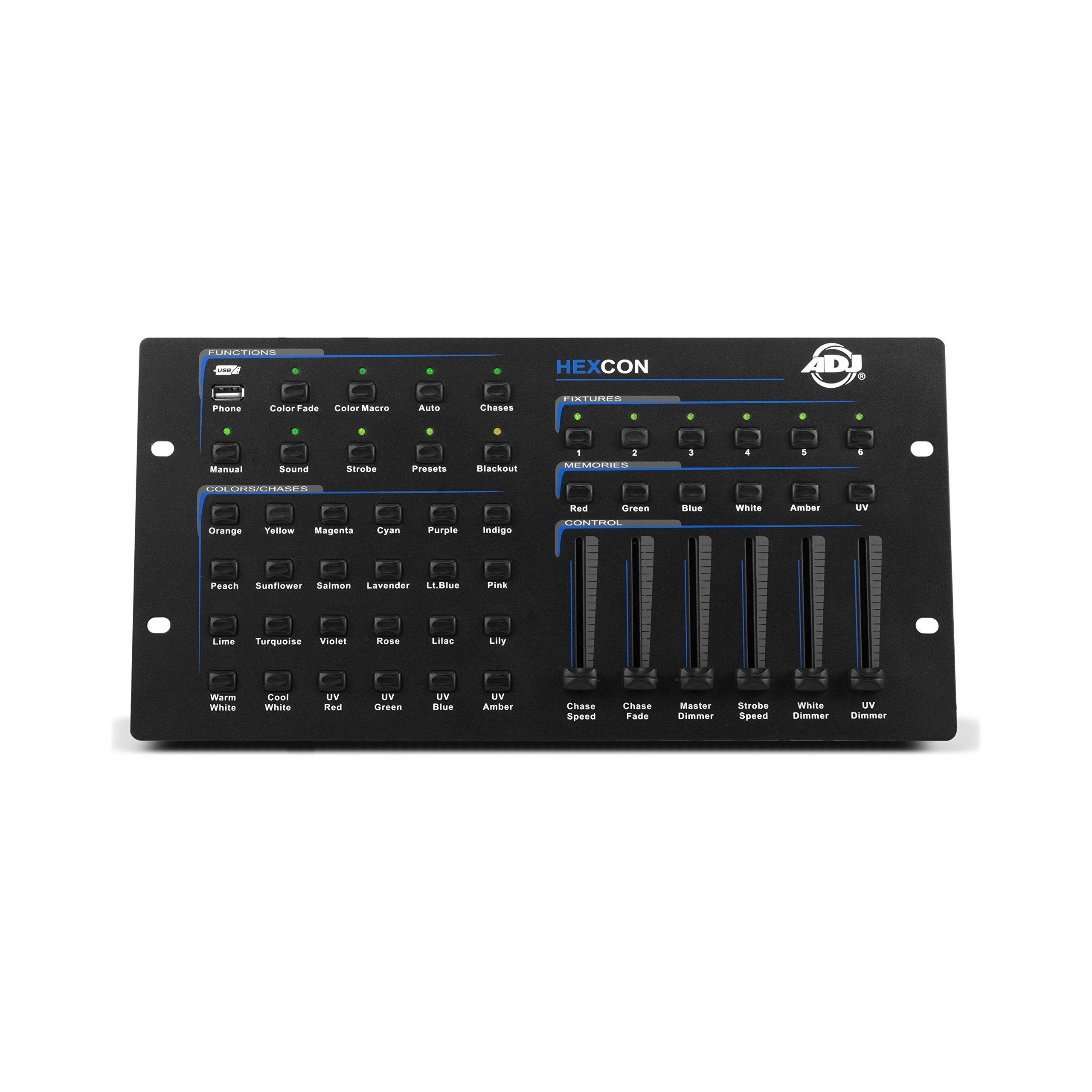 ADJ Products HEXCON HEX SERIE DMX controller, 6 CHNL