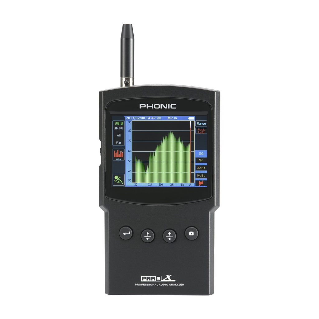 Phonic Audio Analyzer, Micro USB (PAA3X)