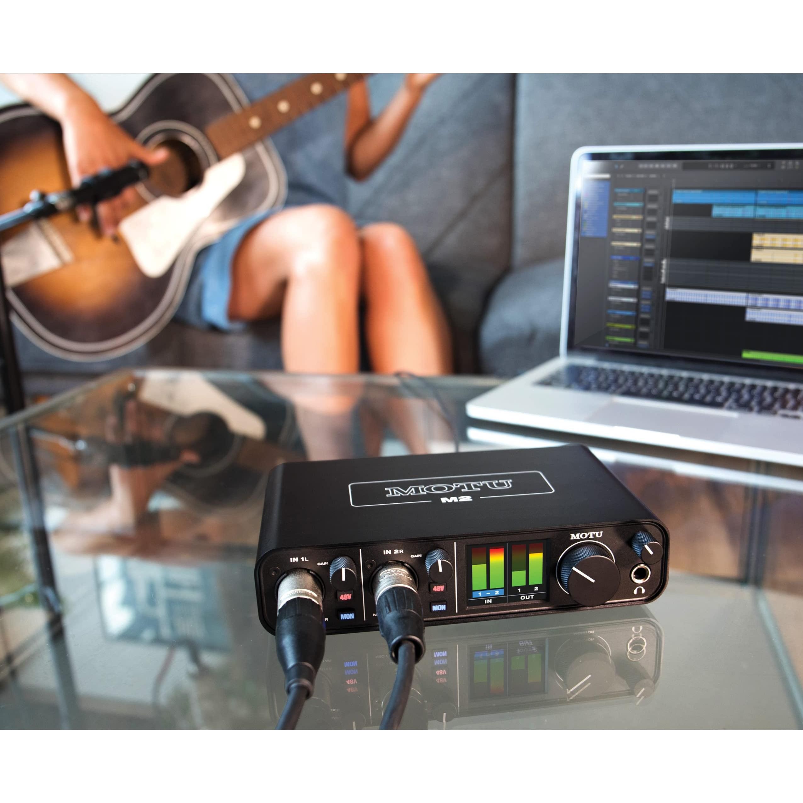 MOTU M2 2x2 USB-C Audio Interface