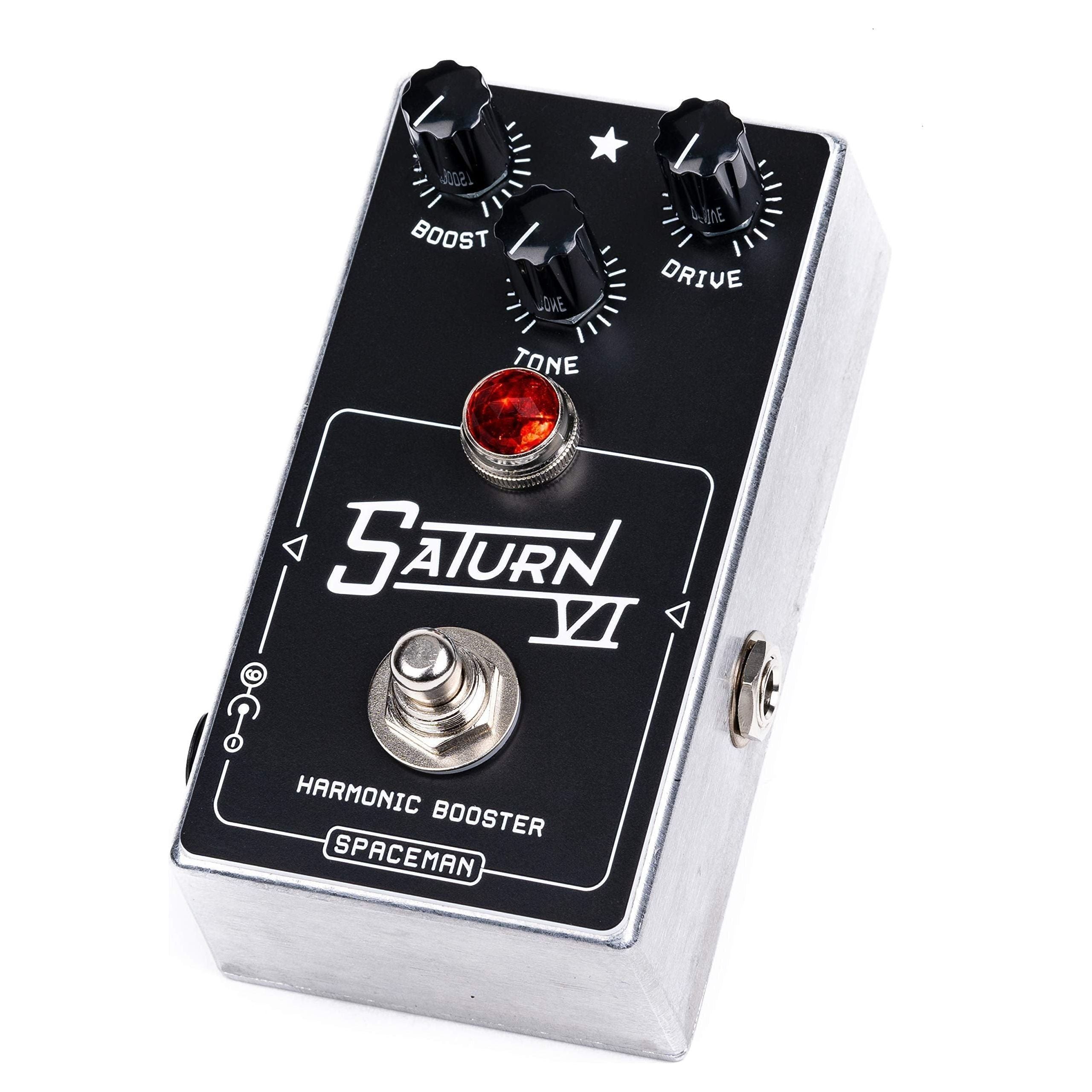 Spaceman Saturn VI: Harmonic Booster Guitar Effects Pedal - Standard Edition with Boost, Tone and Drive Controls