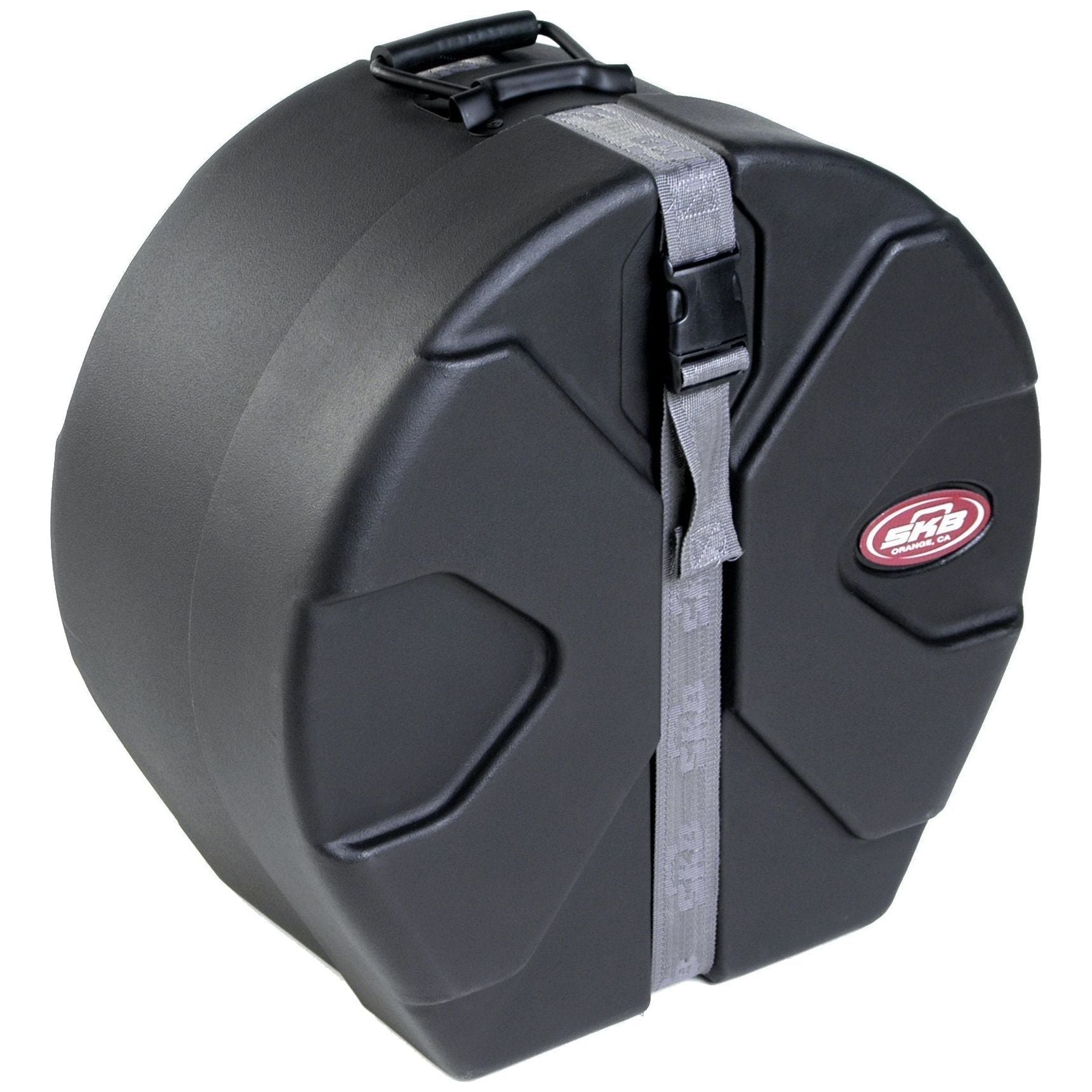 SKB Roto-Molded D-Shaped 6.5 x 14 Snare Case with Padded Interior and Patented Roto-X Pattern