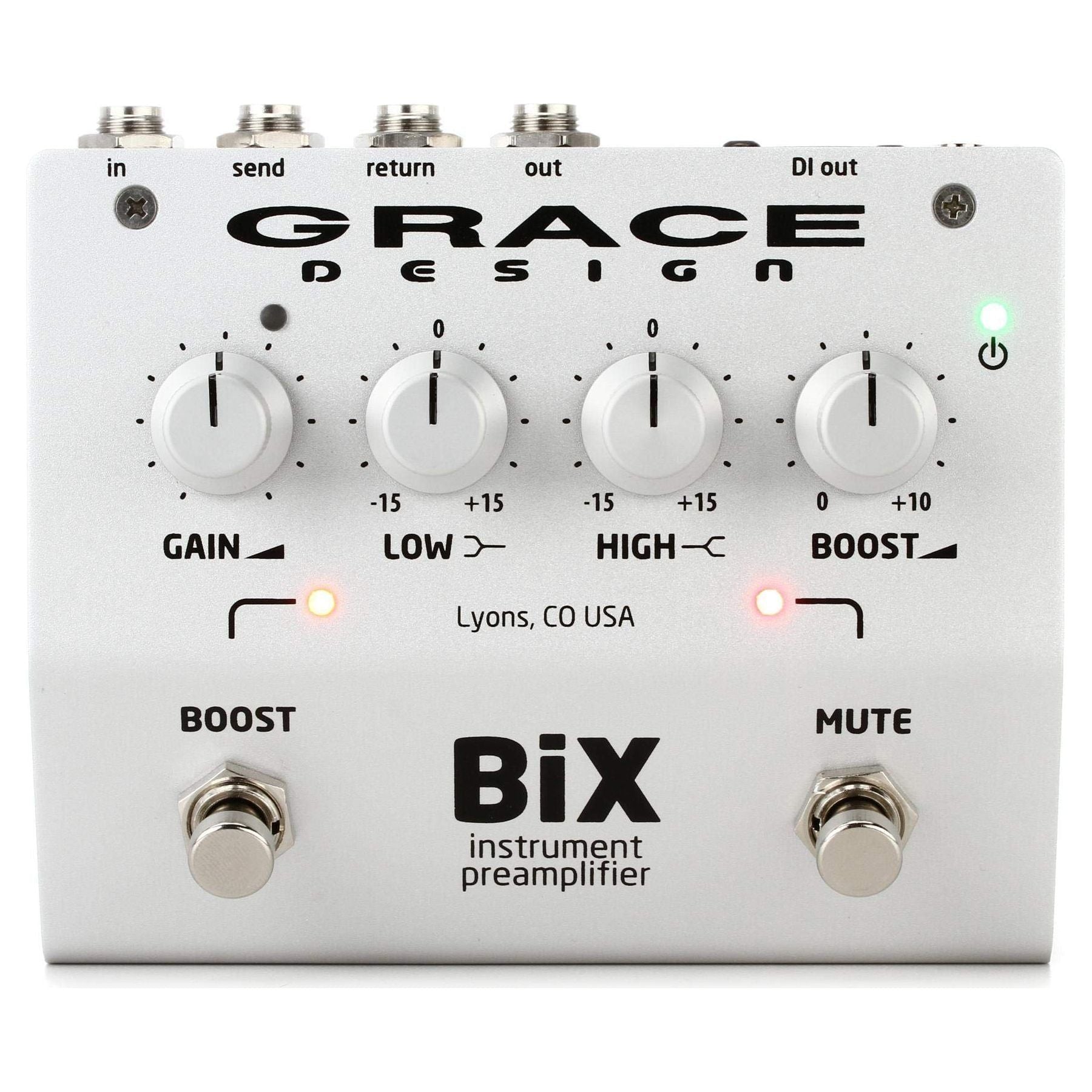 Grace Design BiX Acoustic Preamp Pedal