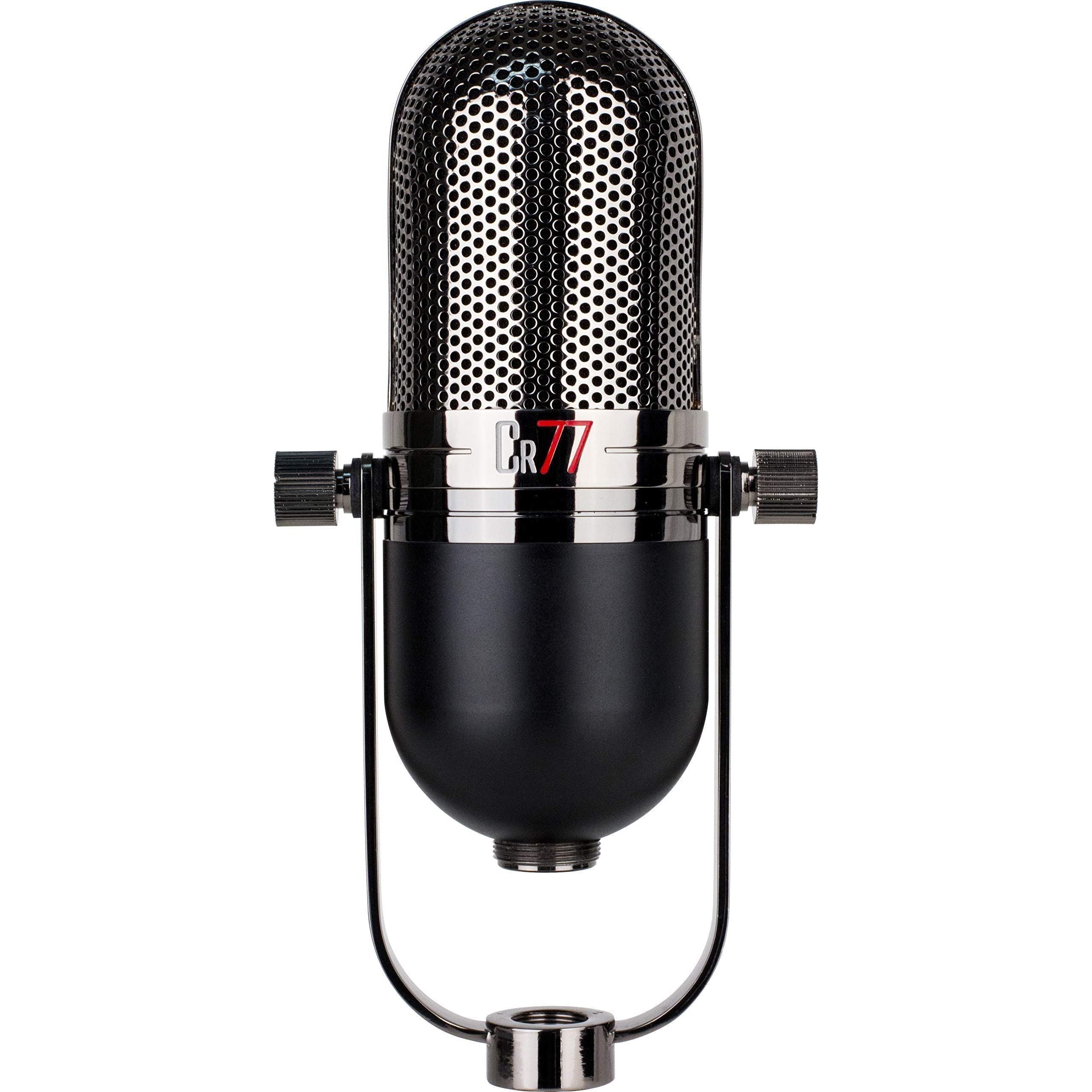 MXL CR77 Vintage Style Dynamic Stage Live Vocal Mircophone with Integrated Shockmount