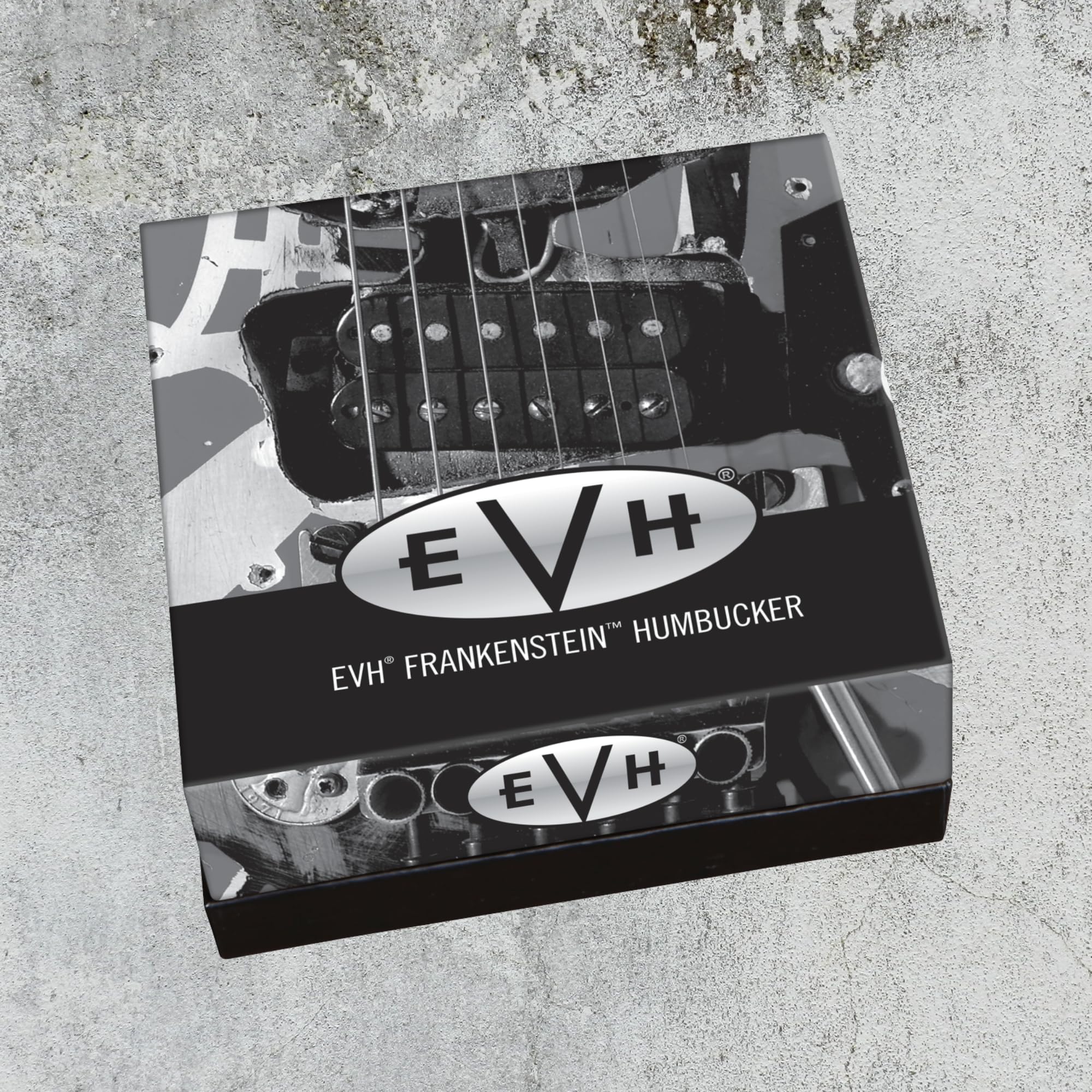 EVH Frankenstein™ Humbucker Pickup, Black, 0222136000 Bundle w/ 12-Pack Guitar Pick and Liquid Audio Polishing Cloth