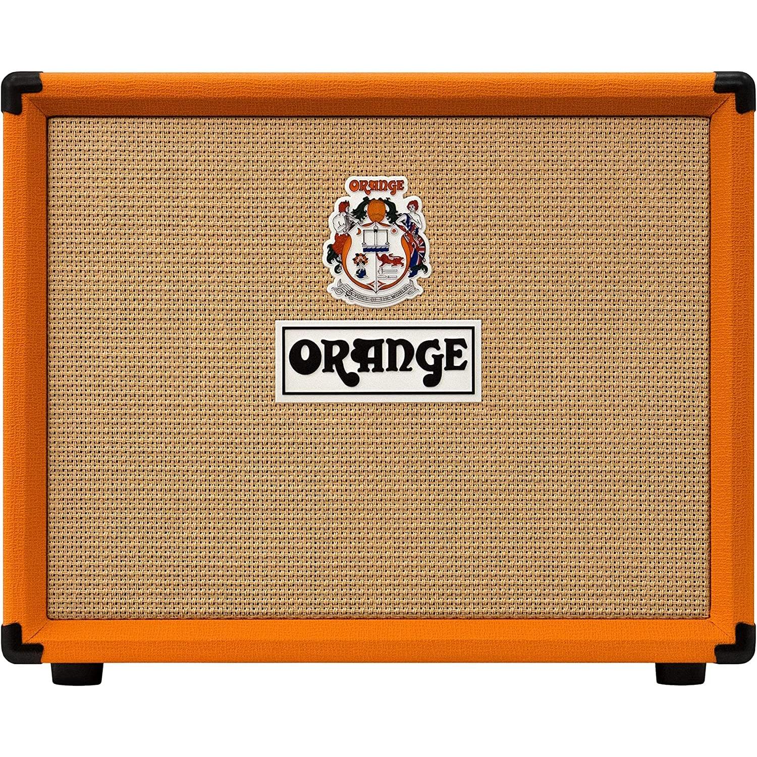 Orange Super Crush 100W Cab Amplifier Combo Bundle w/Orange FS1 Footswitch, Pig Hog 10' Instrument Cable, Power Cable & Liquid Audio Polishing Cloth