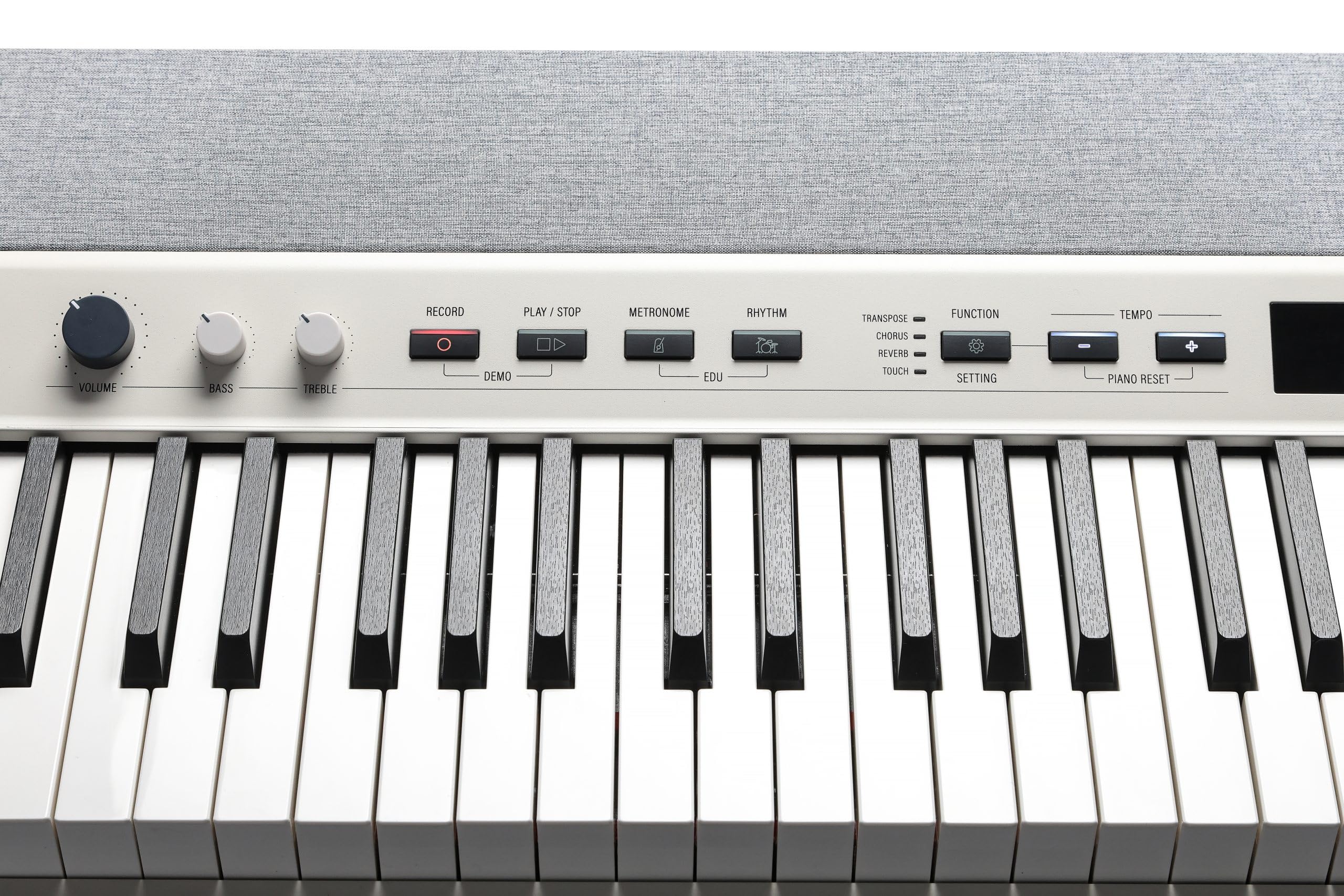 Kurzweil Ka P1 88-Key Weighted Hammer Action Digital Piano with 28 flagship Voices + Power Supply + Sustain Pedal