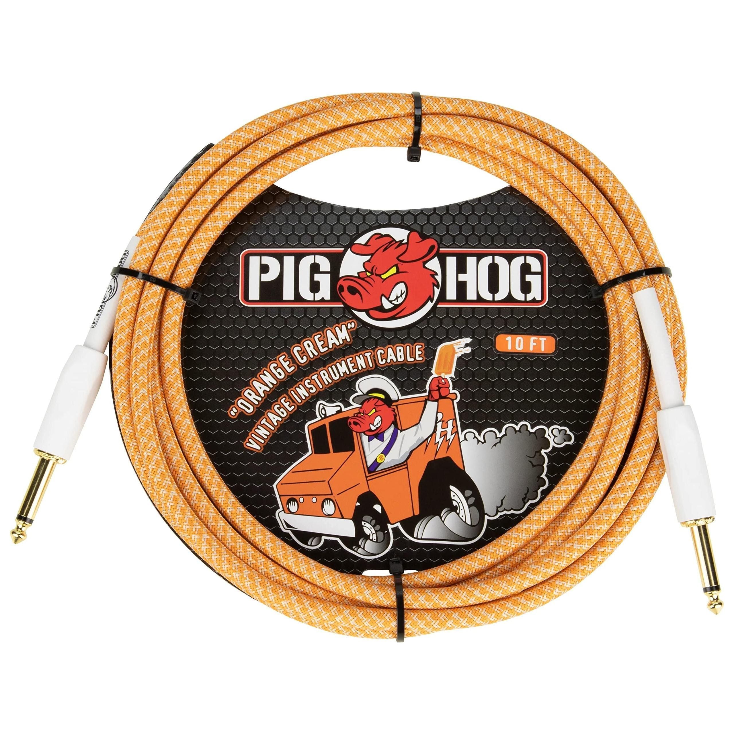 Orange Crush 35RT Guitar Combo Amplifier Bundle with Pig Hog 10ft Orange Woven Instrument Cable and Liquid Audio Polishing Cloth