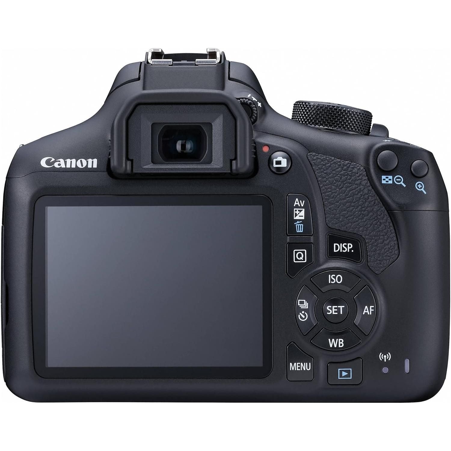 Canon EOS Rebel T6 Digital SLR Camera Kit with EF-S 18-55mm f/3.5-5.6 is II Lens, Built-in WiFi and NFC - Black