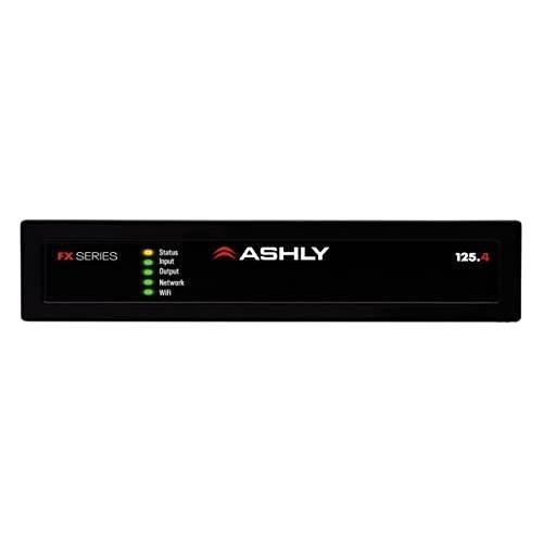 Ashly FX125.4 4 x 125W 1/2 RU Class D Amplfier with DSP & WiFi