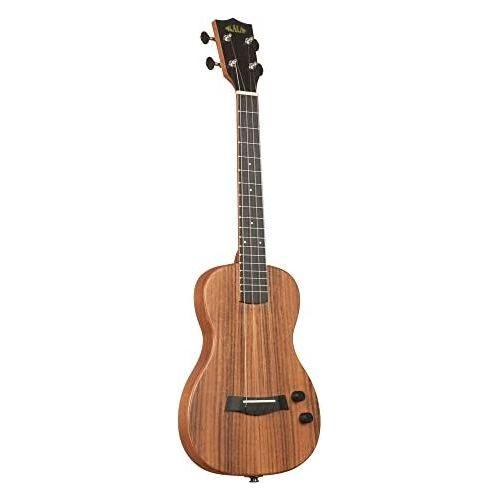 Kala Brand Music Co., 4-String Ukulele, Natural, Tenor (KA-SB-ACA-T_W/Bag)