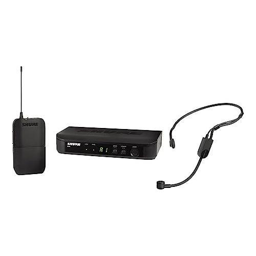 Shure BLX14/P31 UHF Wireless Microphone System - Perfect for Speakers, Performers, Presentations - 14-Hour Battery Life, 300 ft Range | Includes PGA31 Headset Mic, Single Channel Receiver