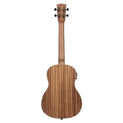 Kala Brand Music Co. Teak Collection, 4-String Ukulele, Natural, Baritone (KA