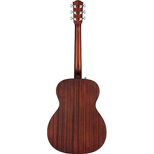 Fender CC-60S All-Mahogany Concert V2 Pack Acoustic Guitar, Natural, with Gig Bag and Accessories