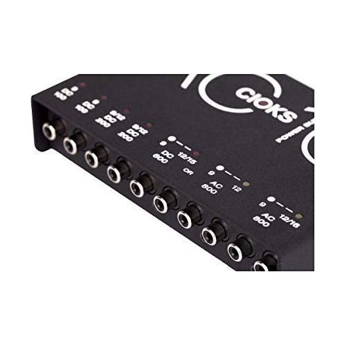 CIOKS AC10 10-output 6 Isolated Section Guitar Pedal Power Supply