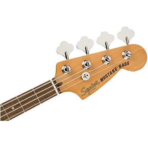 Squier Classic Vibe 60s Mustang Bass, Olympic White, Laurel Fingerboard