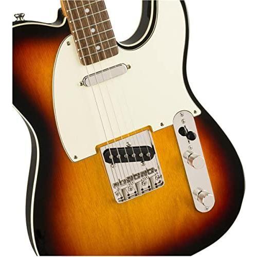 Squier Classic Vibe 60s Custom Telecaster Electric Guitar, 3-Color Sunburst, Laurel Fingerboard