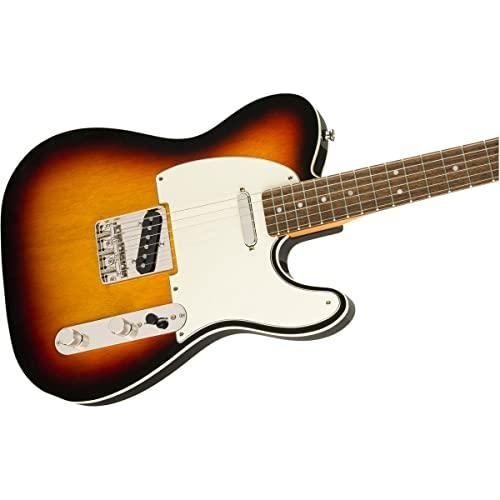 Squier Classic Vibe 60s Custom Telecaster Electric Guitar, 3-Color Sunburst, Laurel Fingerboard