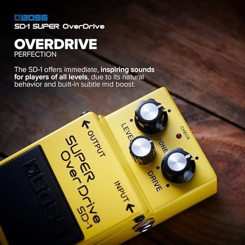 BOSS WAZA Craft Super Overdrive Guitar Pedal (SD-1W)