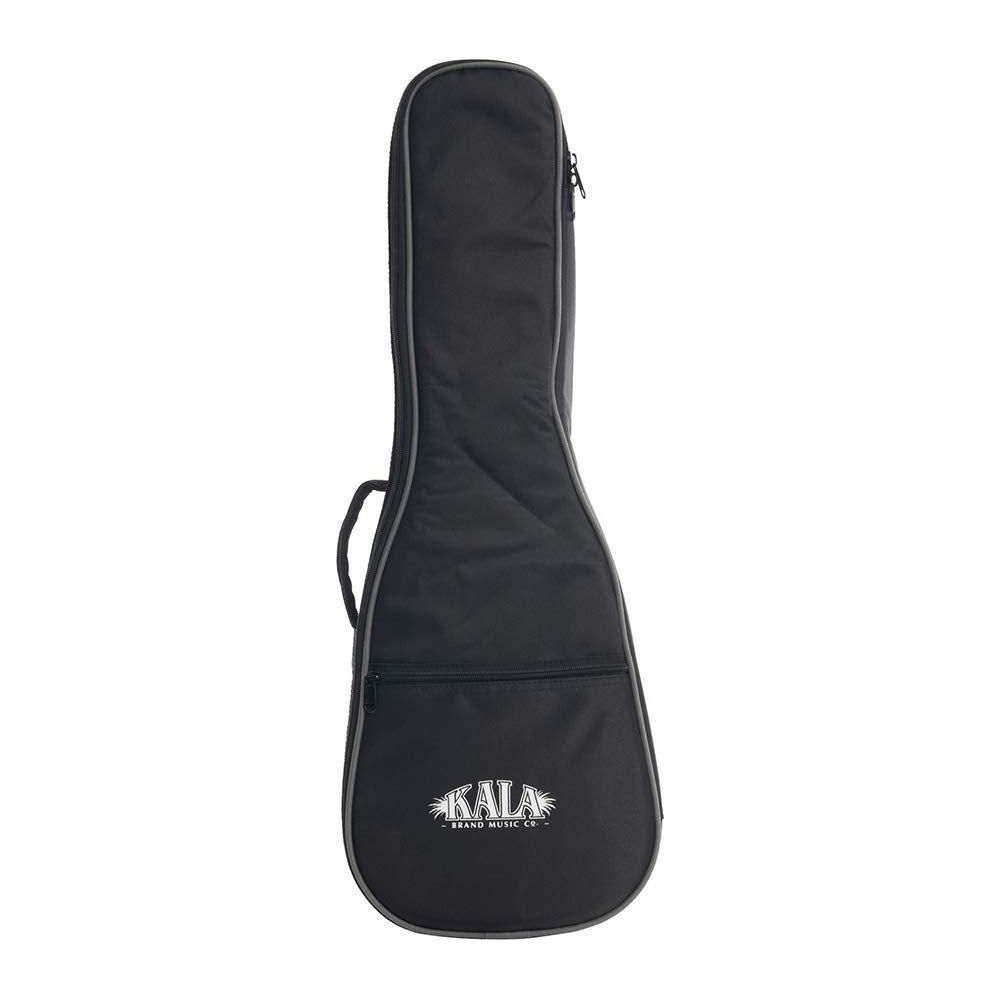 Kala KA-15S Satin Mahogany Soprano Ukulele Bundle with Gig Bag, Tuner, Strap, and Aquila Strings