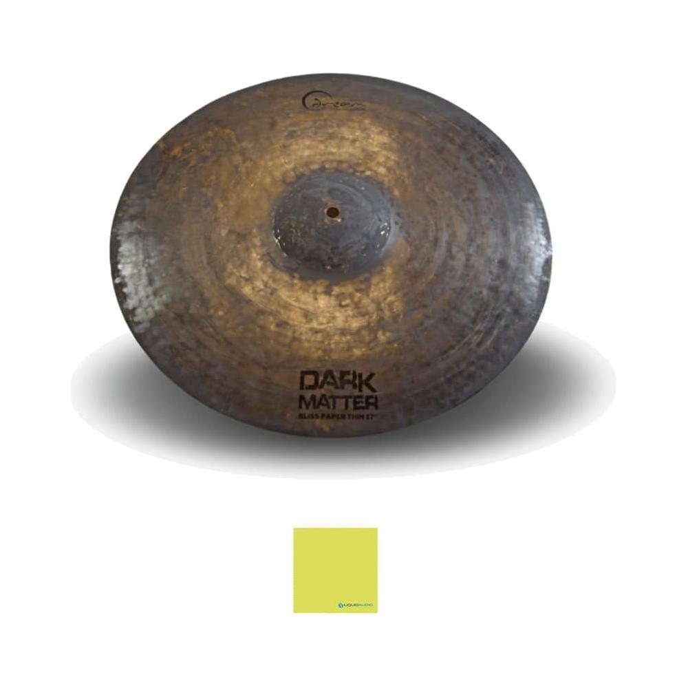 Dream Cymbals and Gongs DMBPT17-U Dark Matter Bliss Paper Thin 17" Cymbal Bundle w/Liquid Audio Polishing Cloth