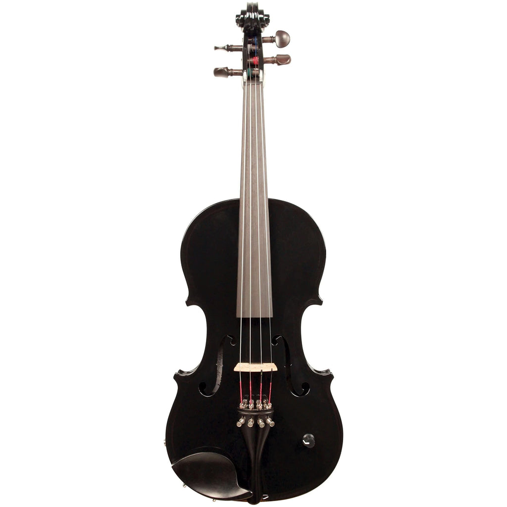 Barcus Berry, 4-String Violin, Right, Piano Black, 4/4 (BAR-AEBK)