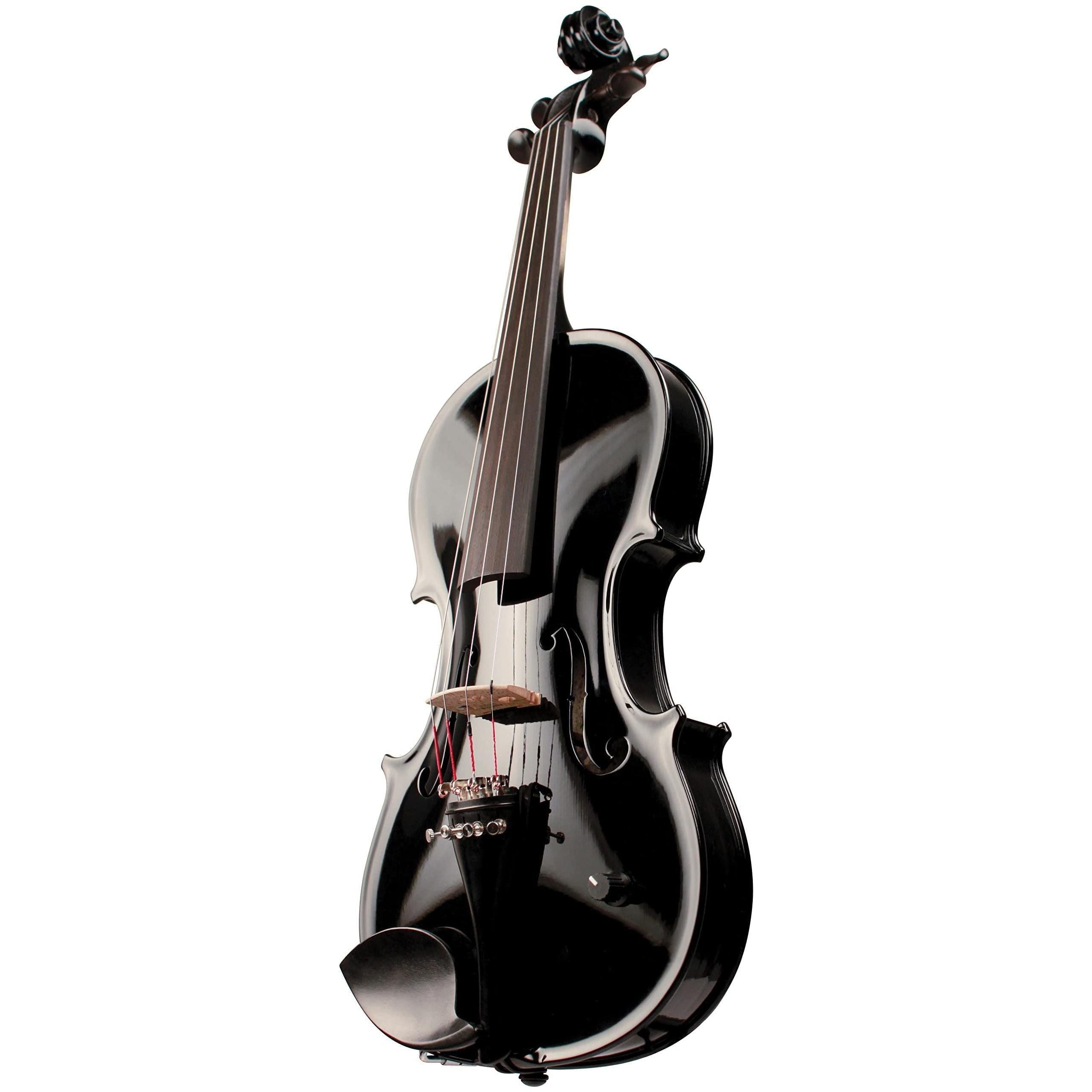 Barcus Berry, 4-String Violin, Right, Piano Black, 4/4 (BAR-AEBK)