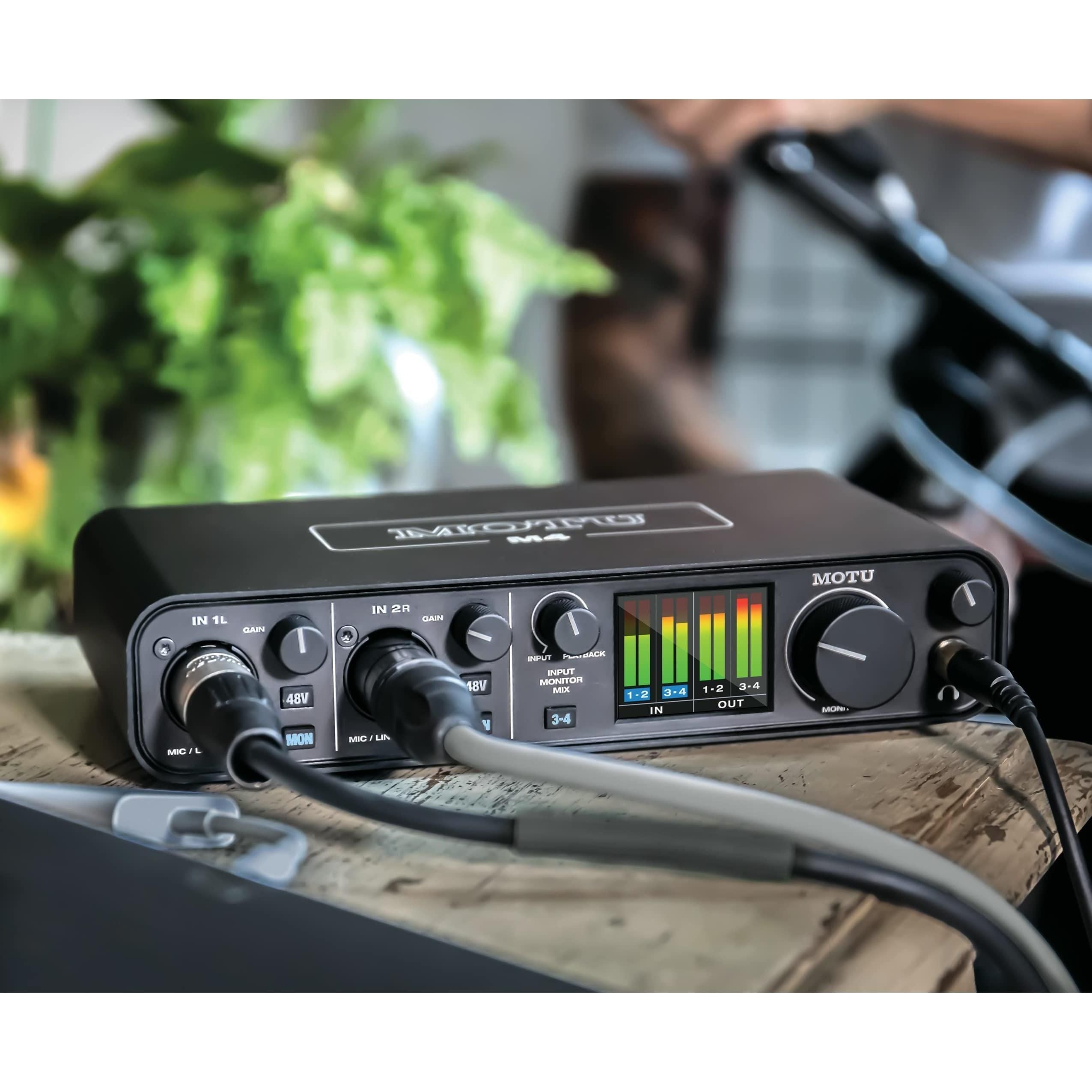 MOTU M4 4x4 USB-C Audio Interface